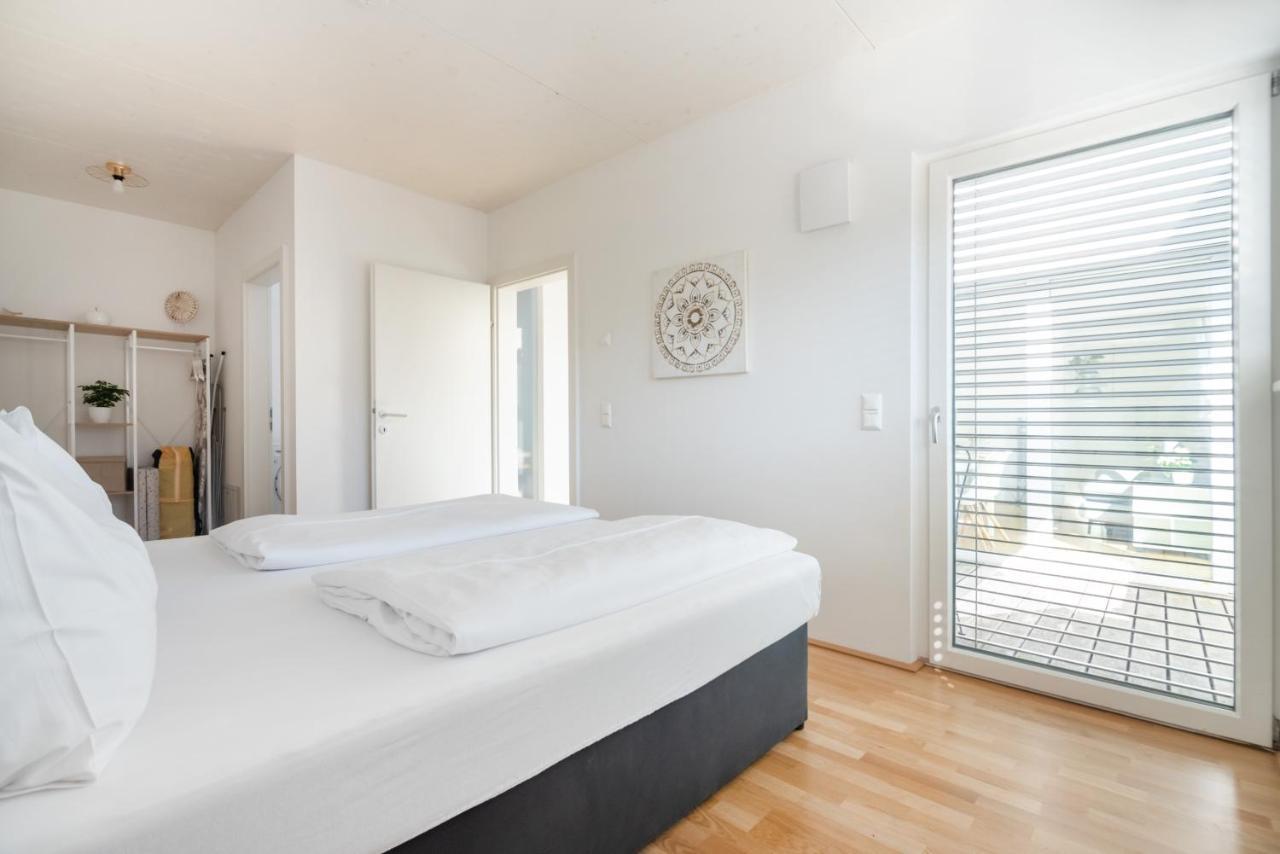 Helles, Neues Dg Apartment Mit Blick Zum Donauturm Wien Eksteriør bilde