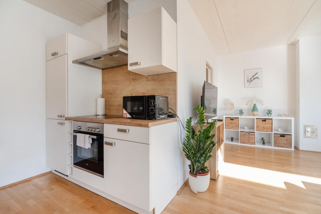 Helles, Neues Dg Apartment Mit Blick Zum Donauturm Wien Eksteriør bilde